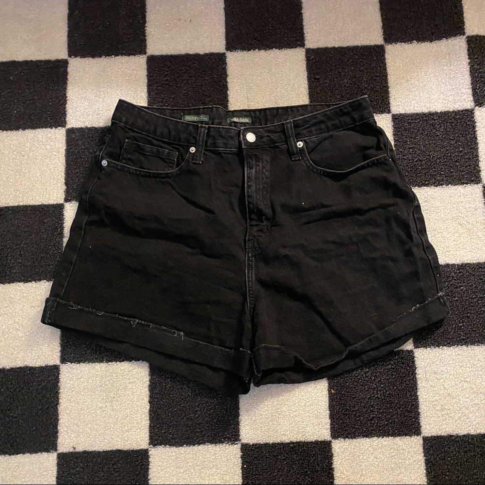 Black Wild Fable Mom Shorts
